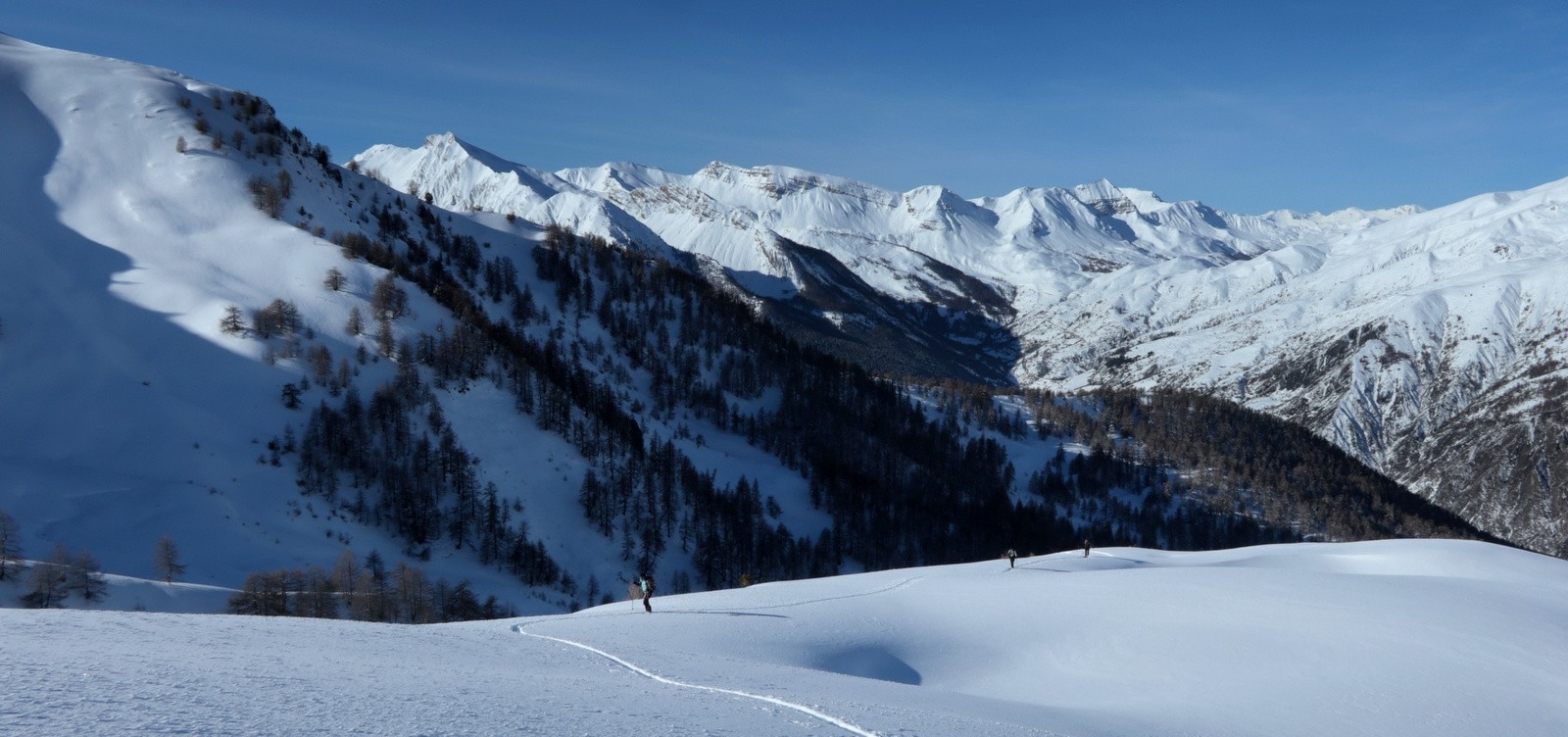 Vue vers le Col de Vars
