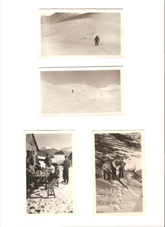 il y a 50 ans... : le ski de rando durant les hivers 57, 58.... sans Bna, sans Internet...mais déjà à la recherche du plaisir de la glisse!!
(photos de Plagès Père prises dans le Cantal, là où se trouve maintenant Super-Lioran)