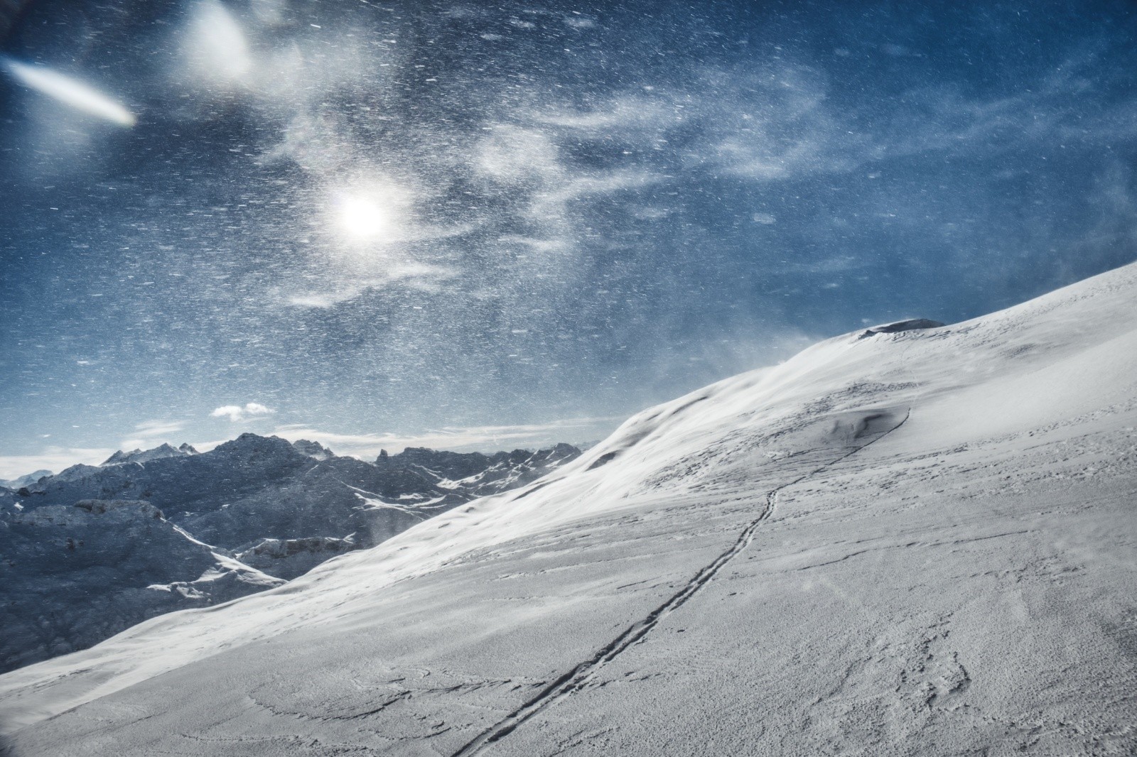 #8 Bcp de vent vers le sommet Bcp de vent vers le sommet