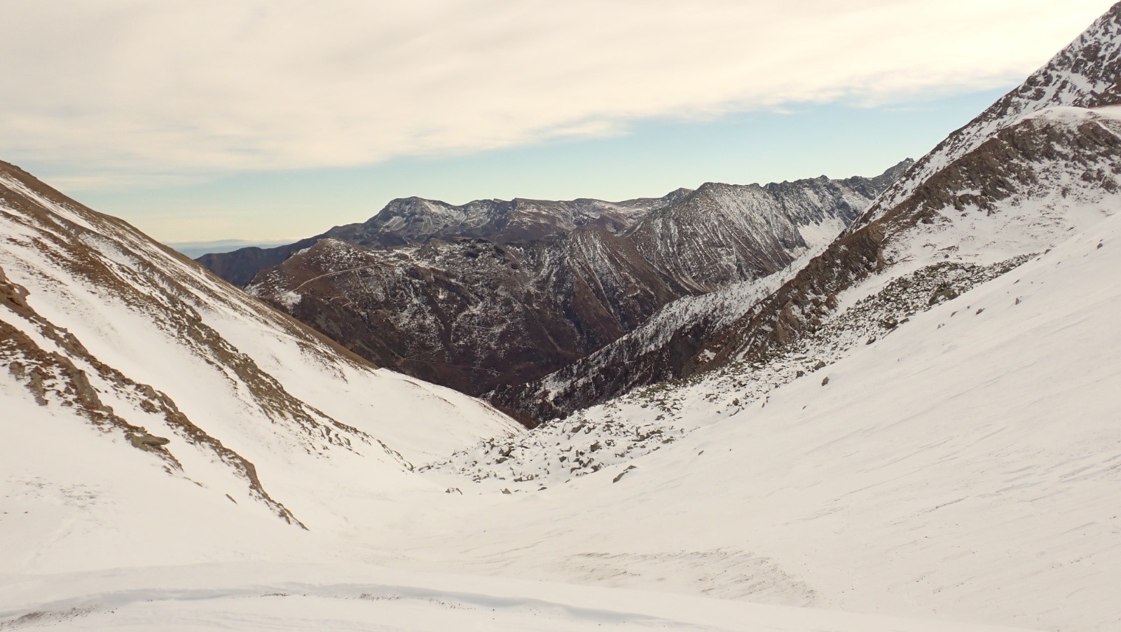 Versant italien, complétement sec