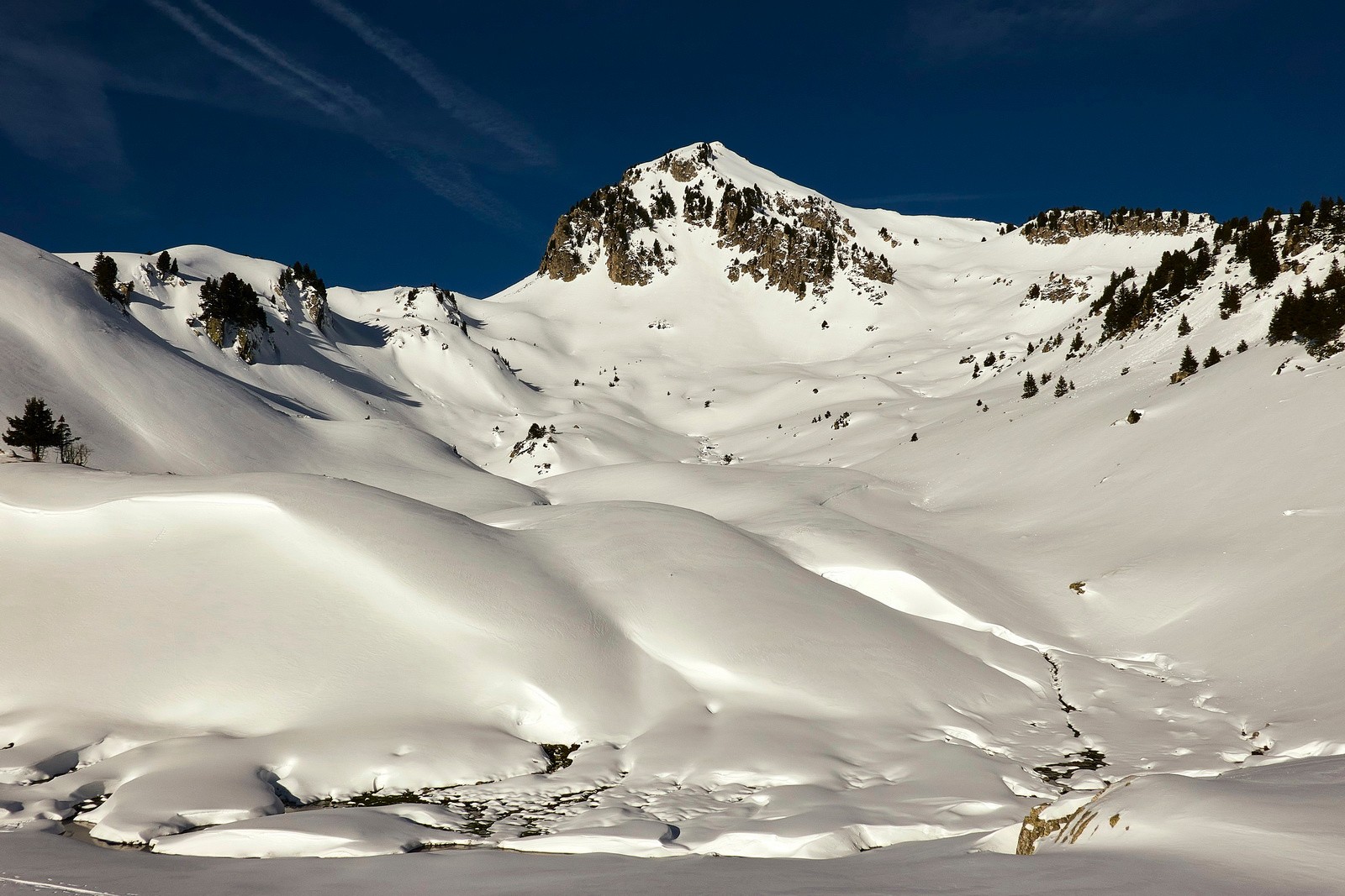 La belle combe SE de Pré Charvin...
