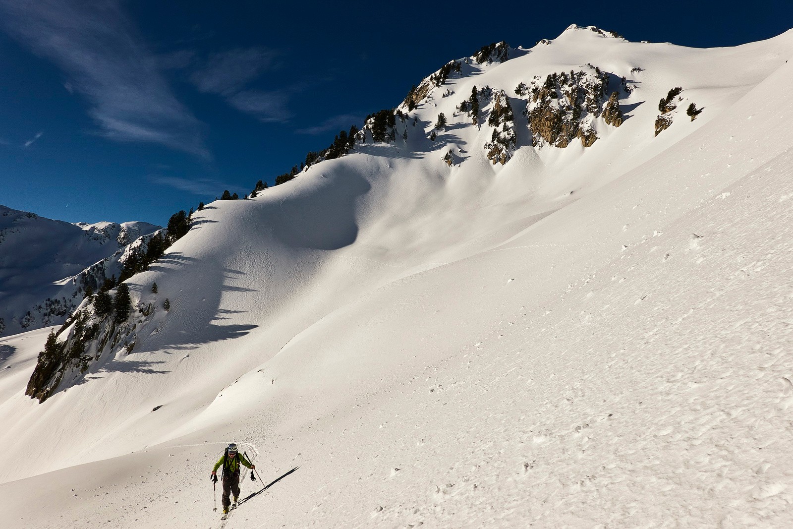 Traçage plaisant malgré le bottage...