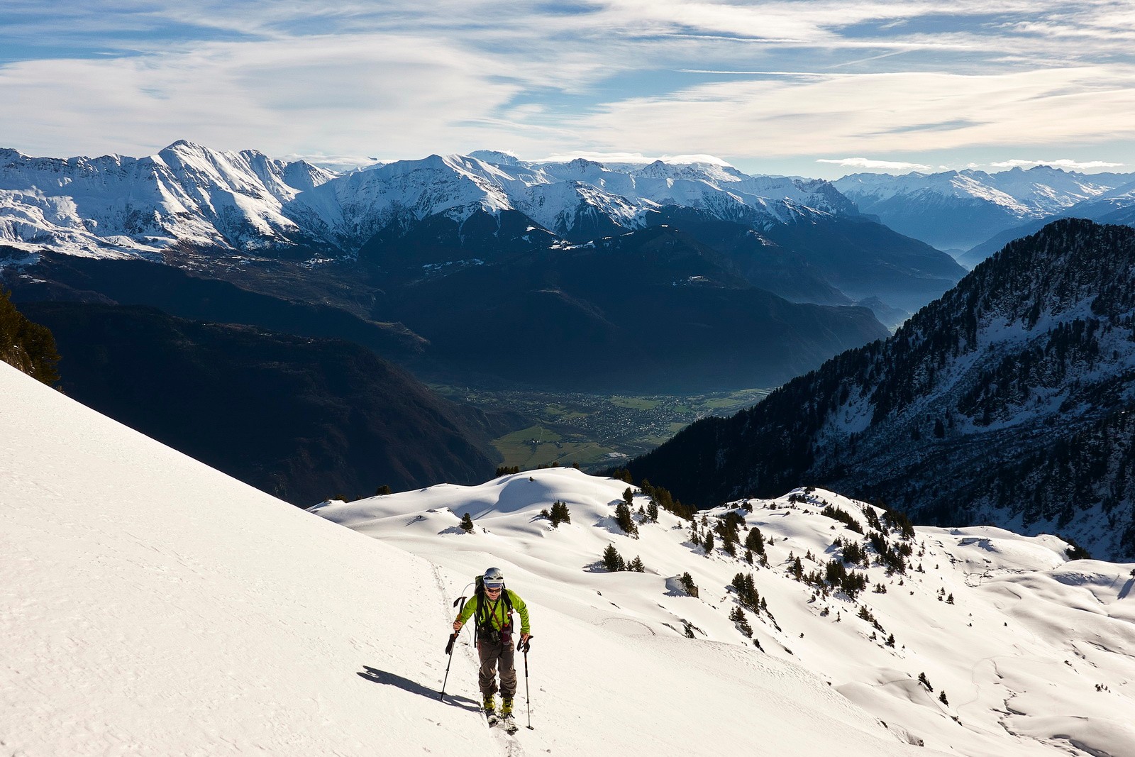 Sur fond de Maurienne...