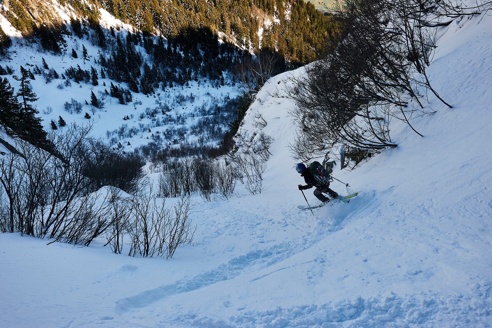Dans les vernes, mon passage préféré...