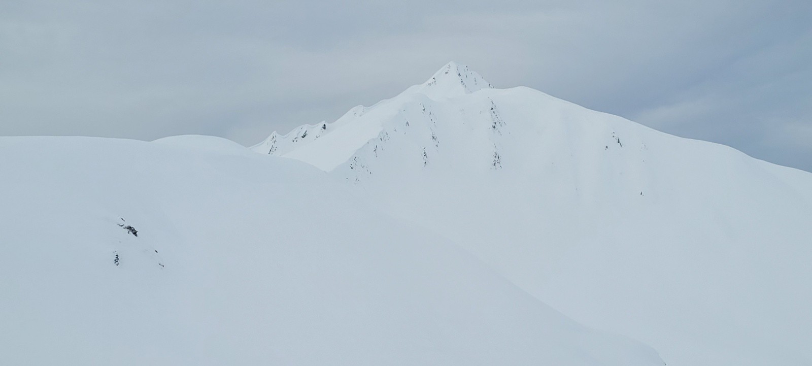 &nbsp;Puis Crêt du Rey - bien trop blanc!