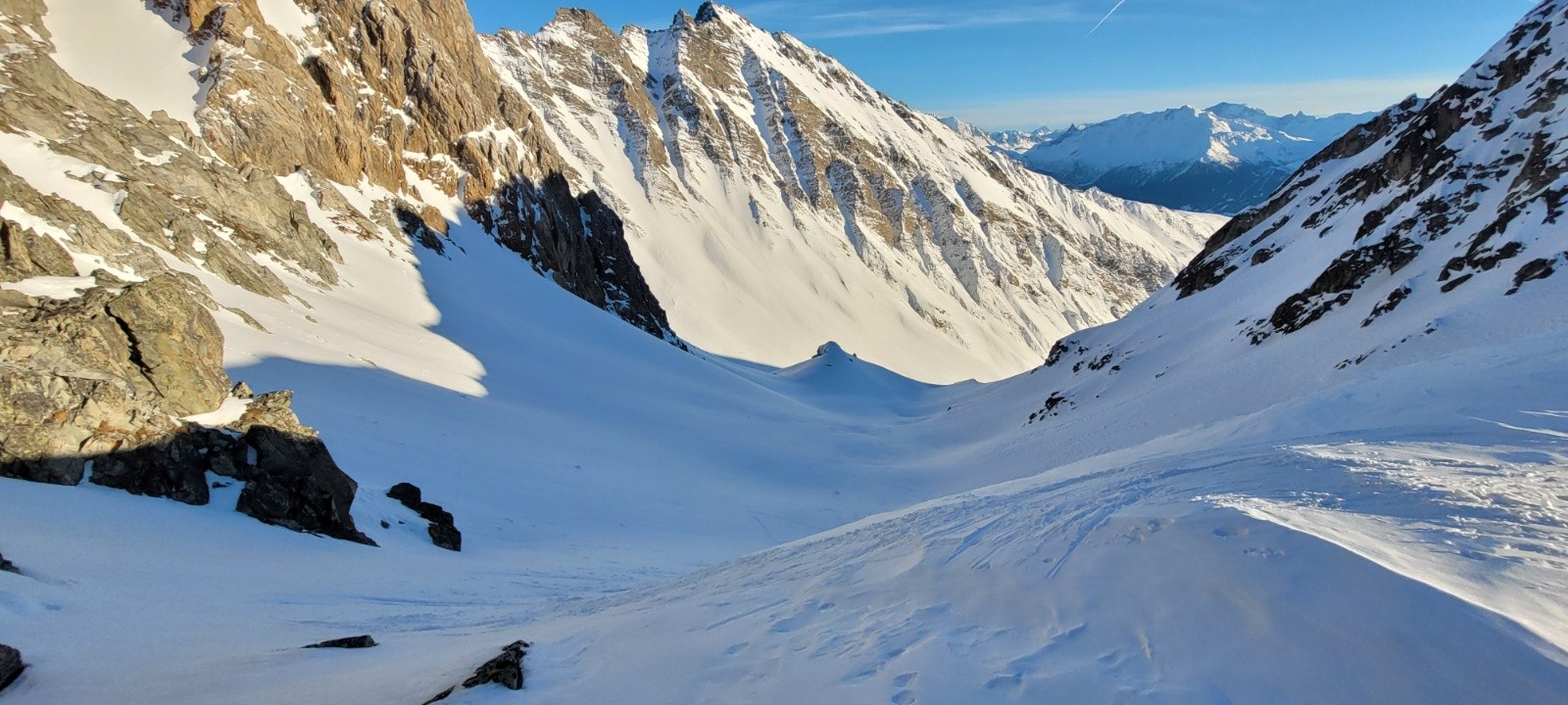 Vue sur la face Est du passeur Garan&nbsp;