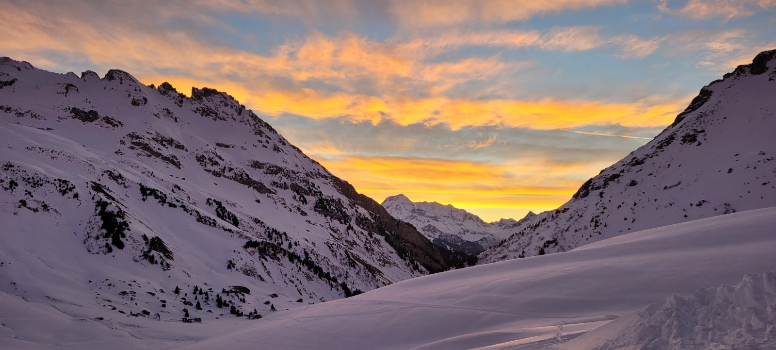 &nbsp;lever de soleil prometteur
