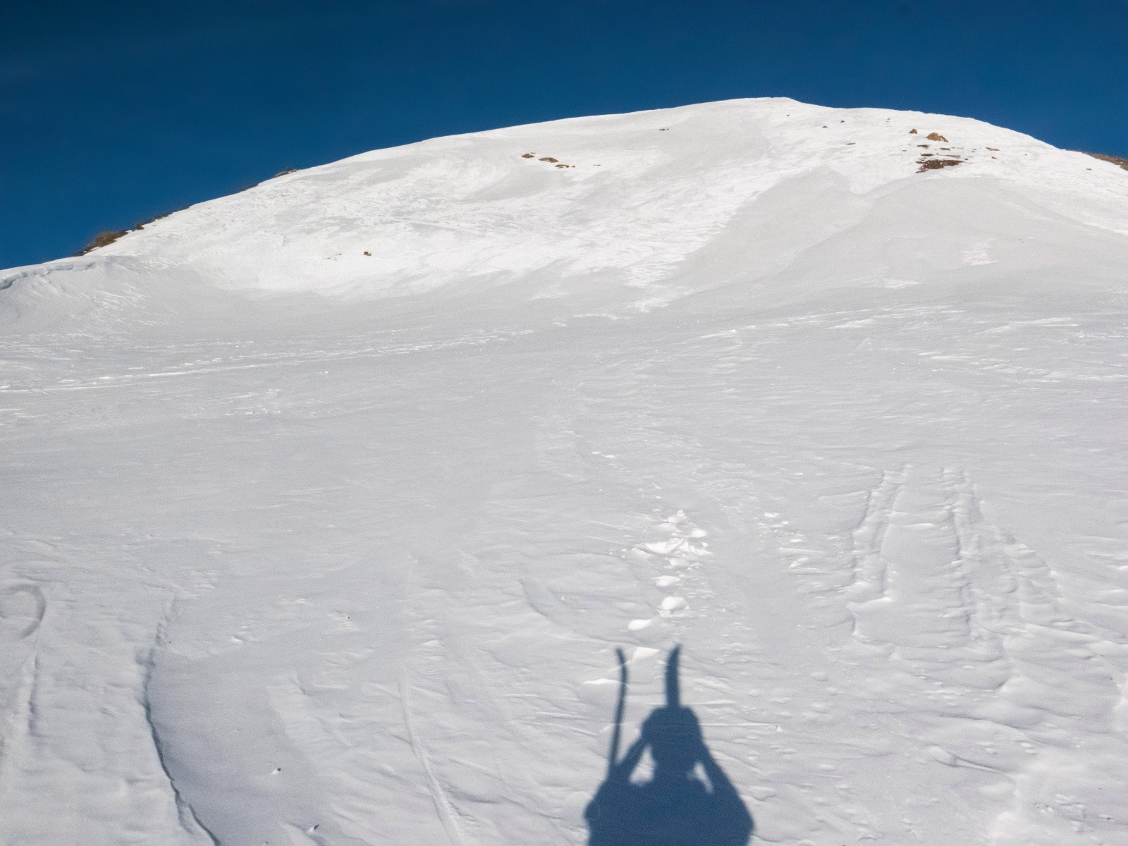 Pente finale sommet de Prelles