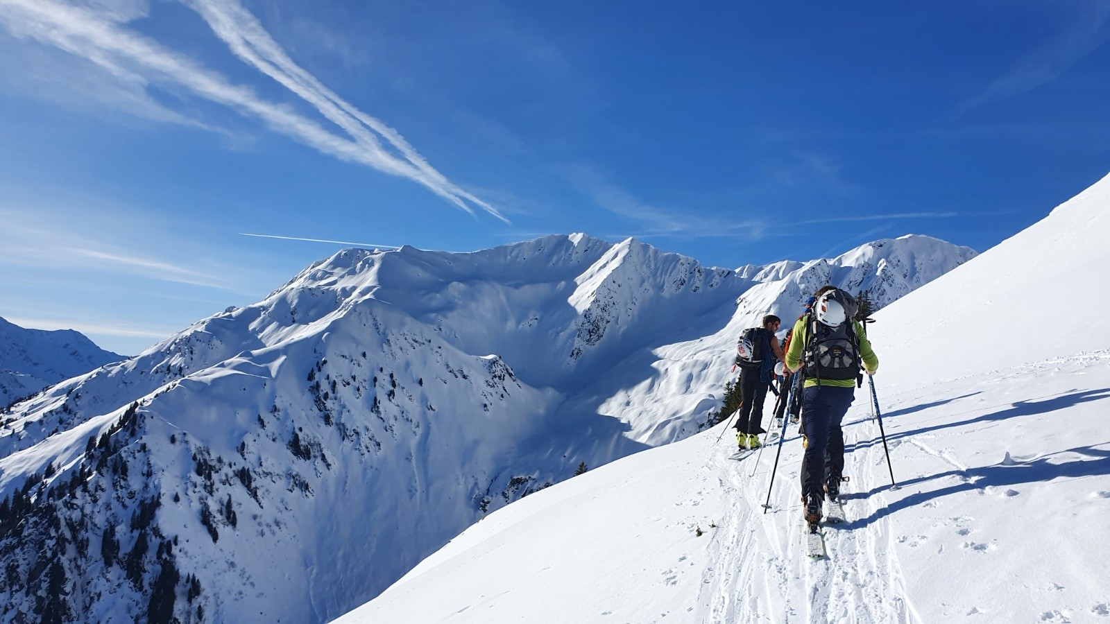 Mont Mirantin face Sud , le 30.12.23 par simonbf, loul50