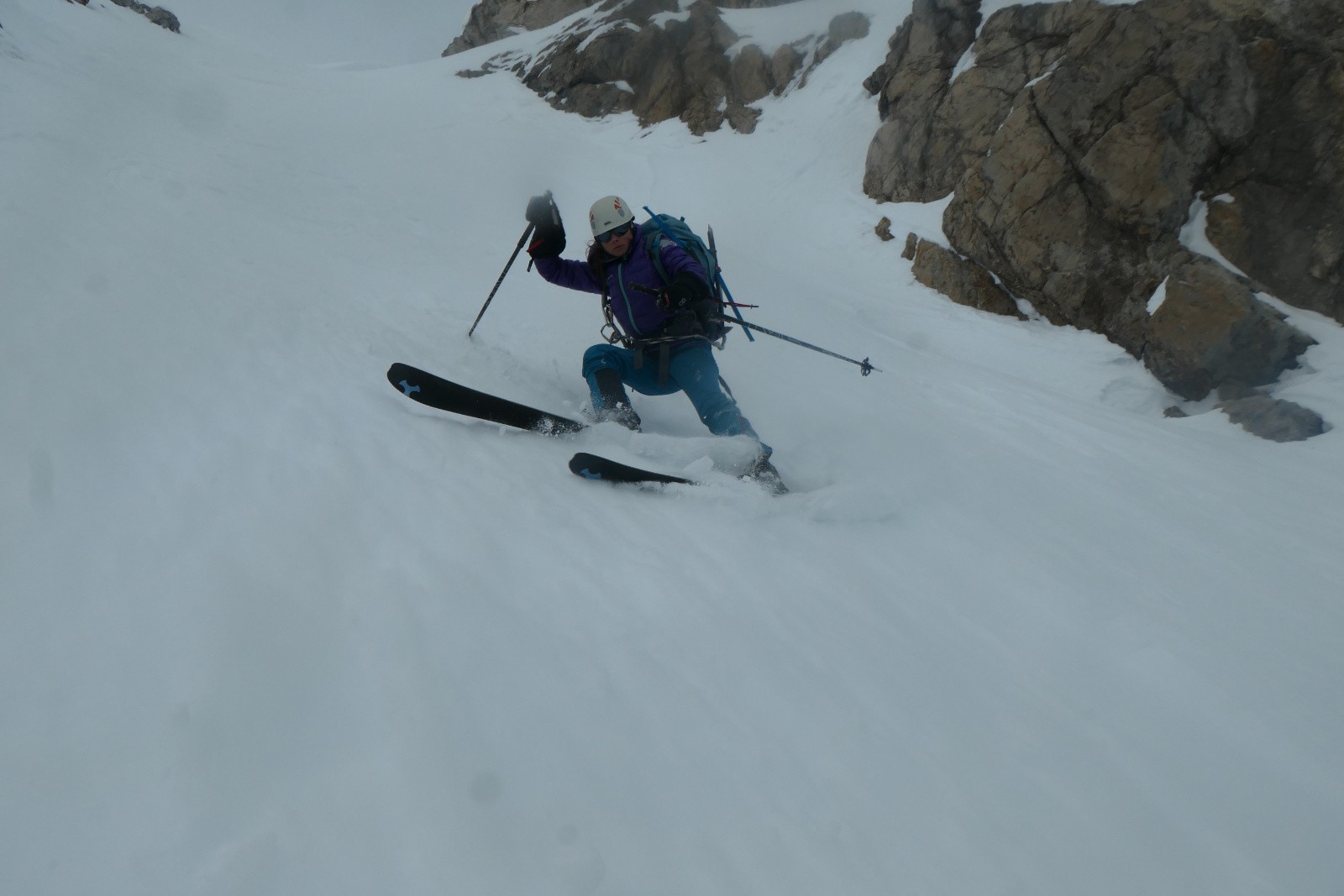 #25 Jour 2 : Couloir de Chamrossa Jour 2 : Couloir de Chamrossa