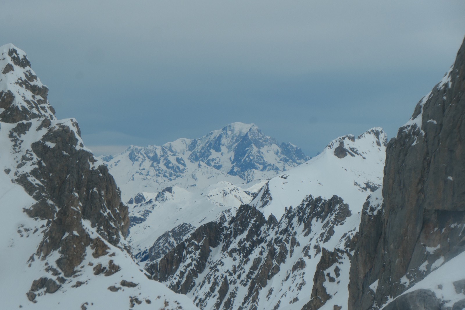 #73 Jour 2 : Le Mt Blanc s Jour 2 : Le Mt Blanc s'invite au col du Rateau