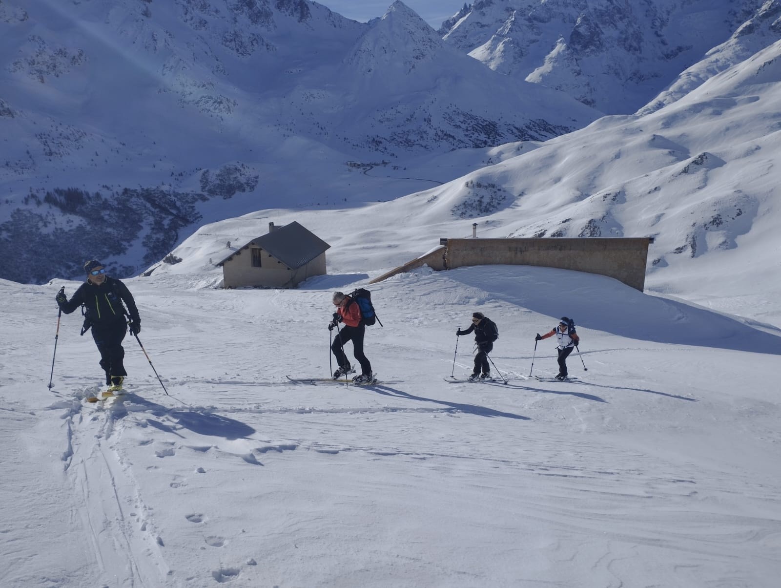 &nbsp;Une équipe de choc au dessus de la Mandette