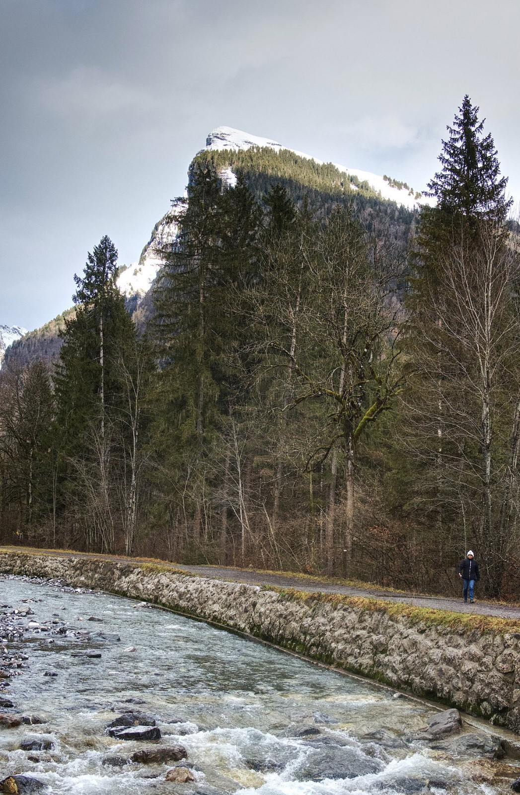 #20 Sommet du jour - on passe par la langue de neige à droite Sommet du jour - on passe par la langue de neige à droite