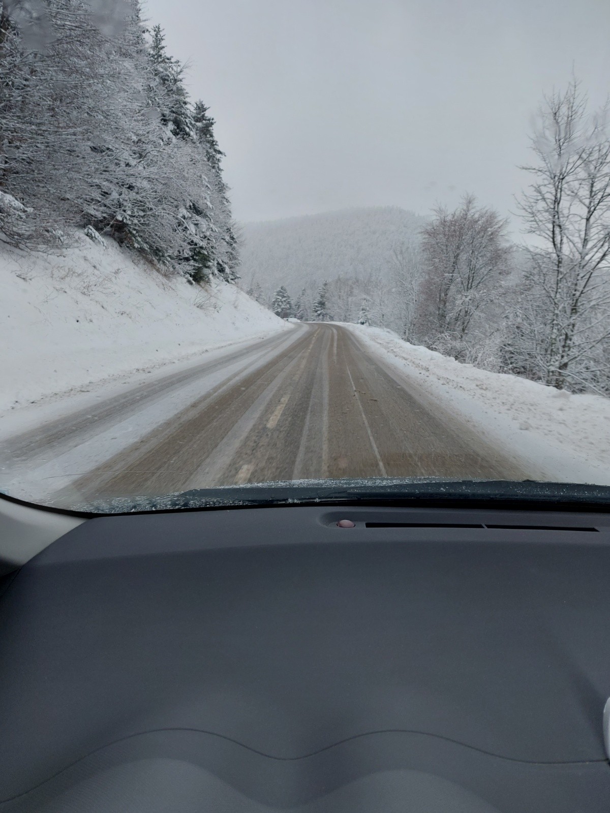 Au retour en quittant le parking&nbsp;