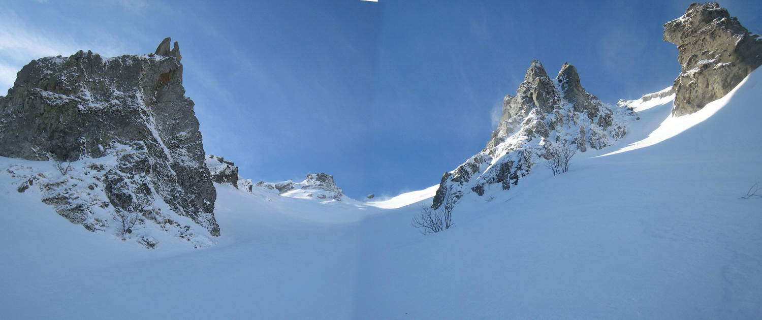 Couloir du Moine : On stoppe ici !