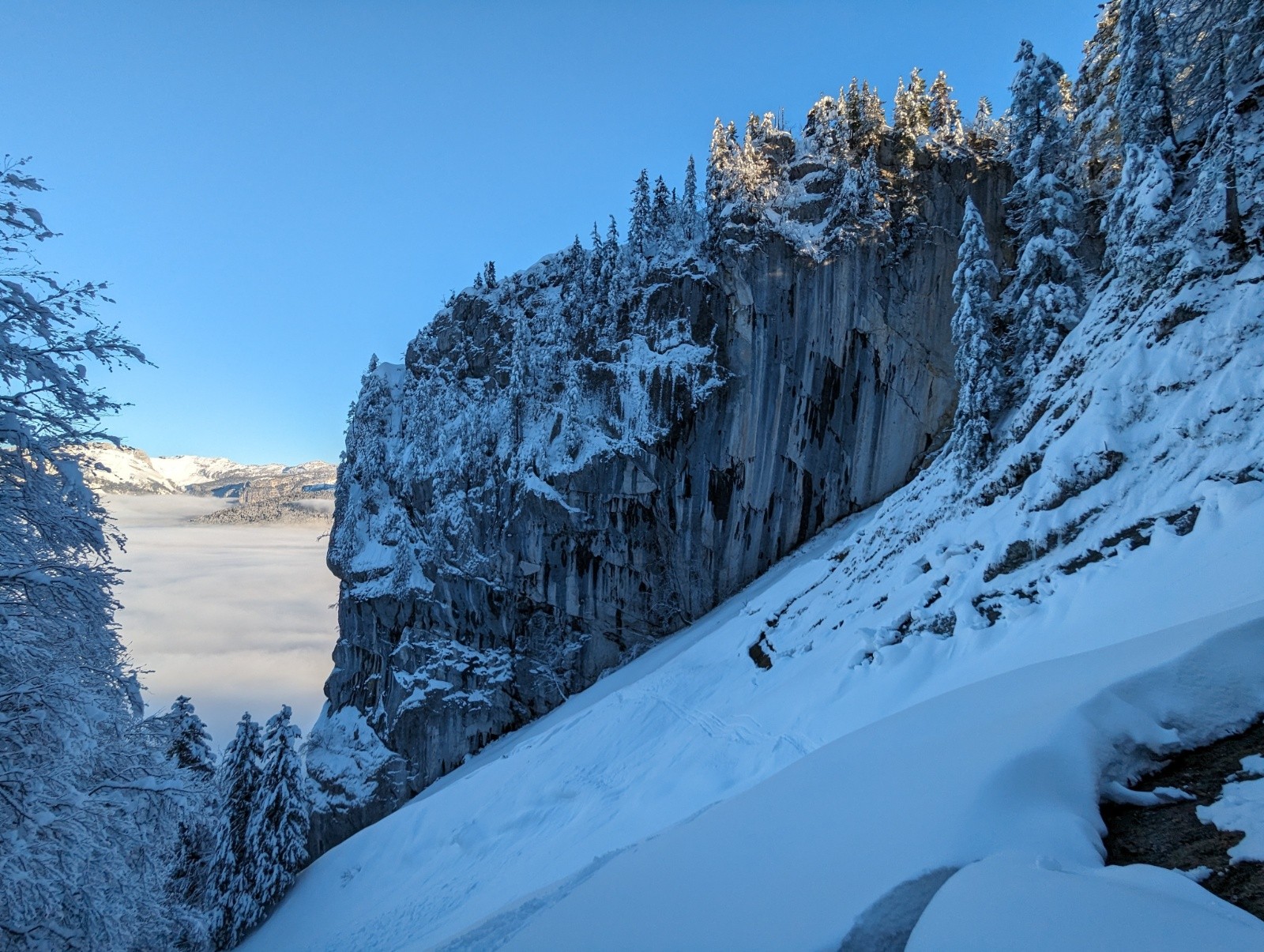 La falaise de Mauboucher