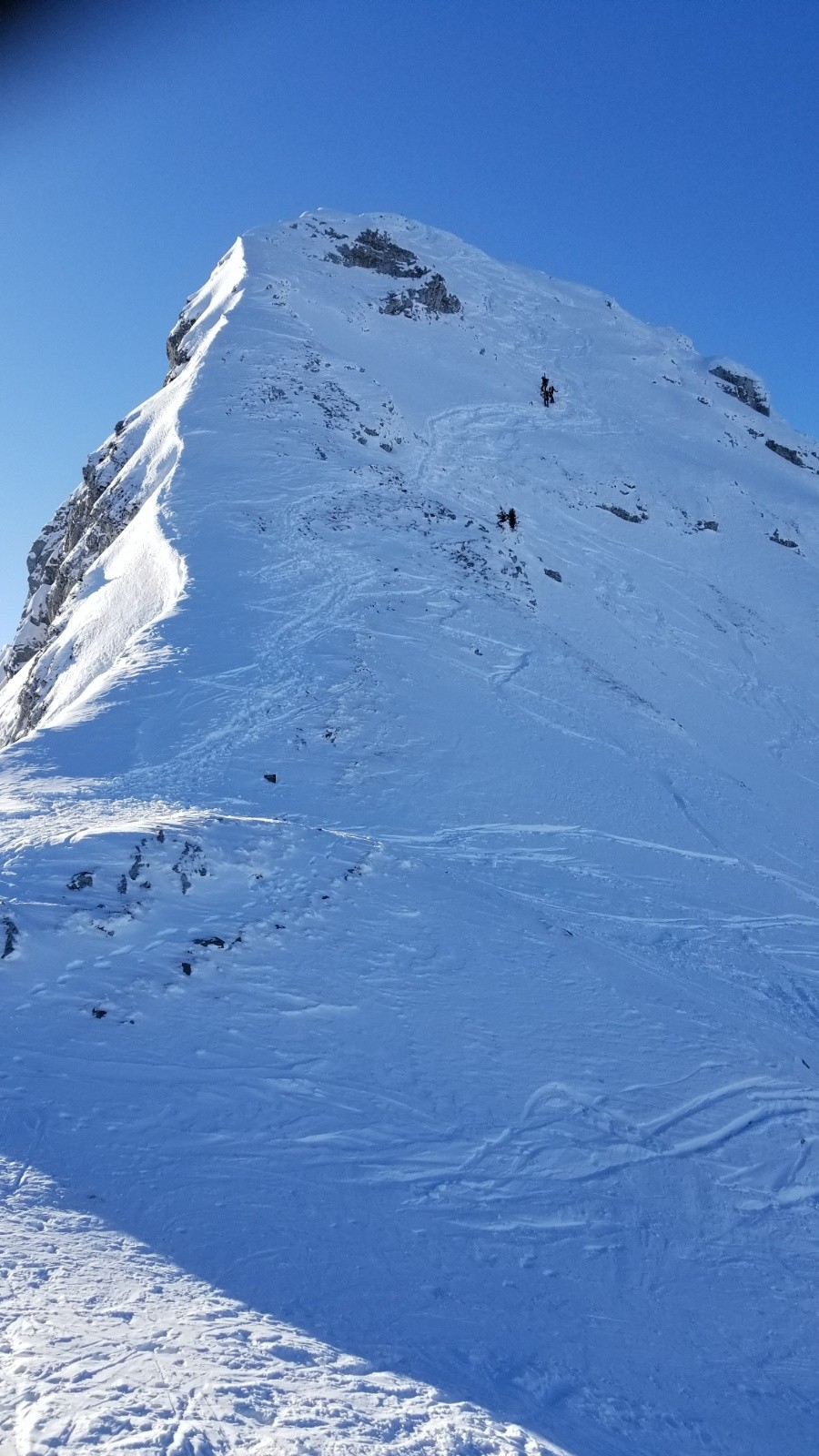État de la Pointe de la Sambuy... ça ne nous a pas semblé bien skiant 😁