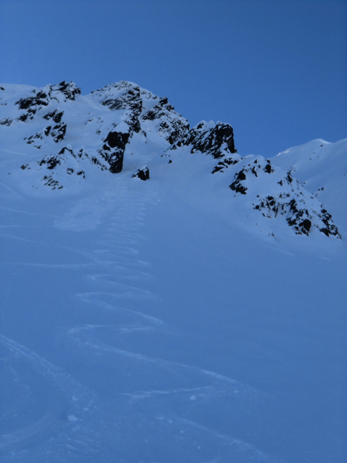 Le bas du couloir et le couloir nord est