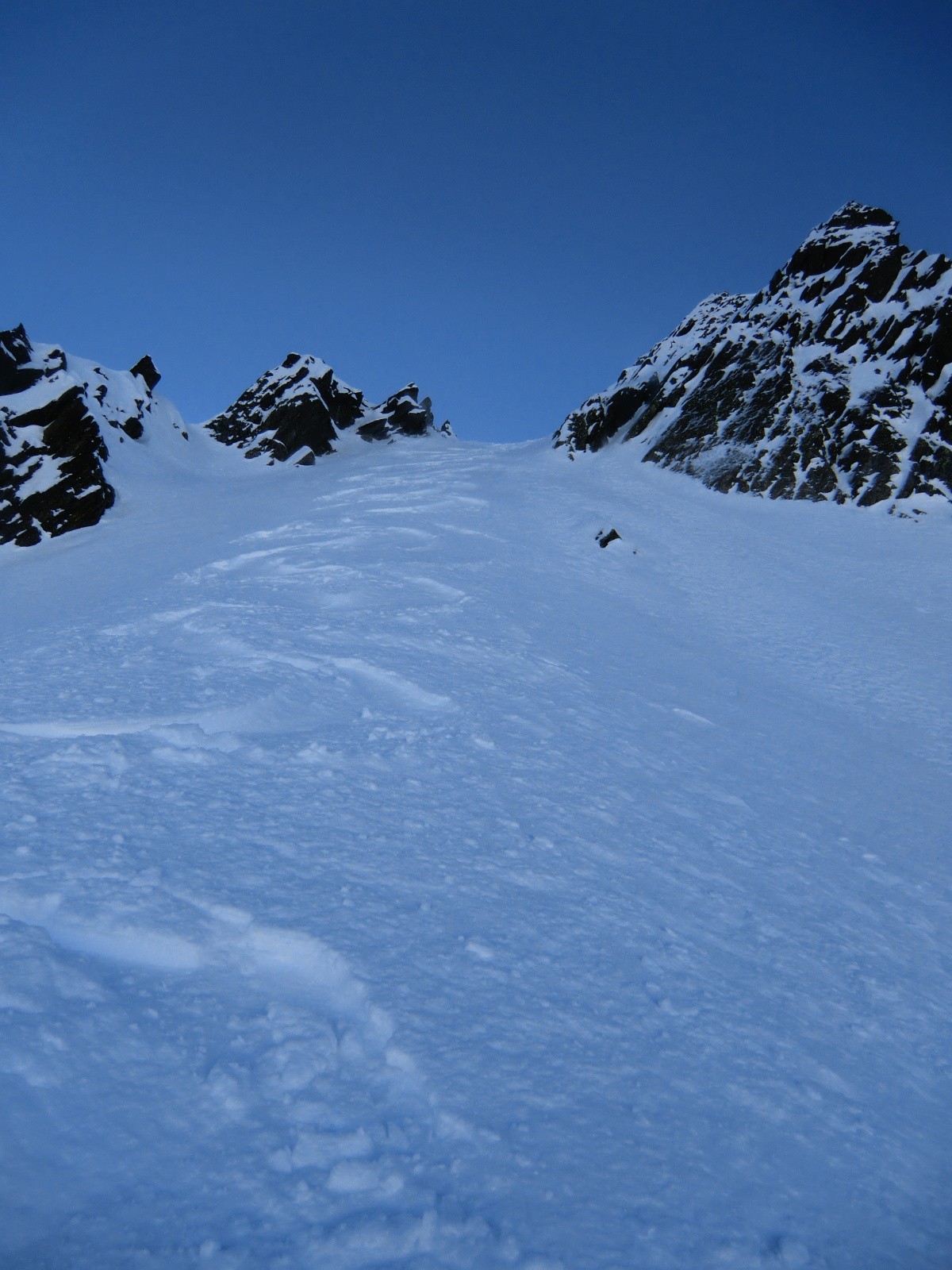 Le premier tiers du couloir nord est