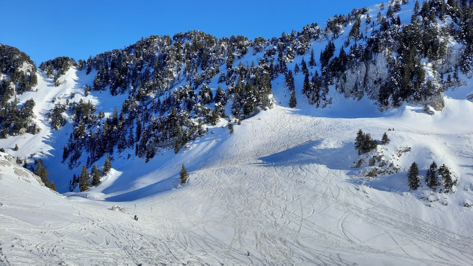 &nbsp;Le raidillon qui mène au Grand Som