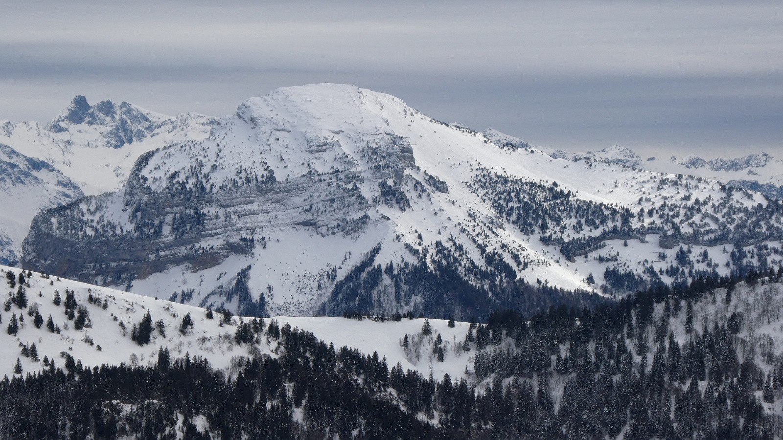 zoom sur Chamechaude 