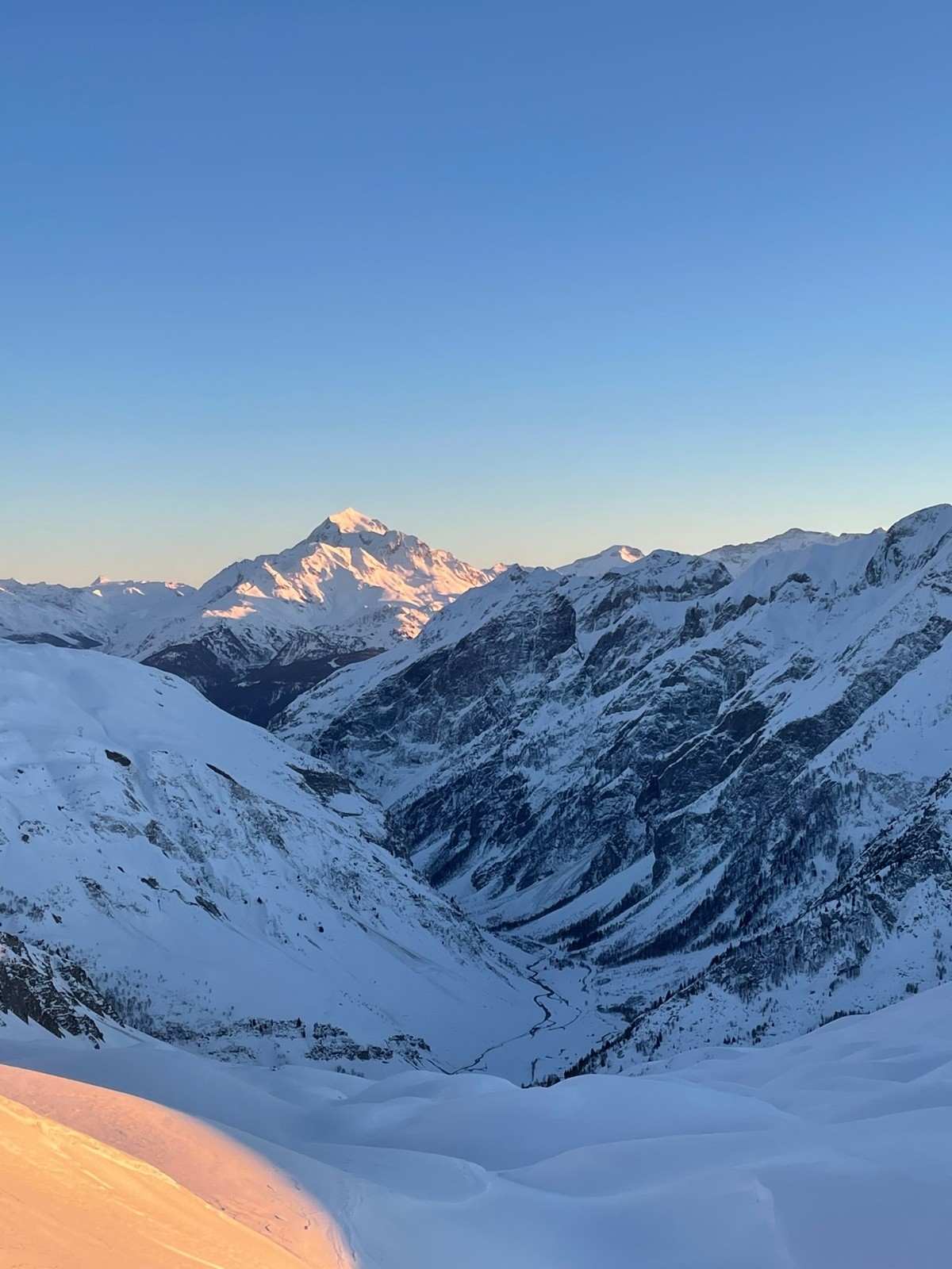 Vue du refuge