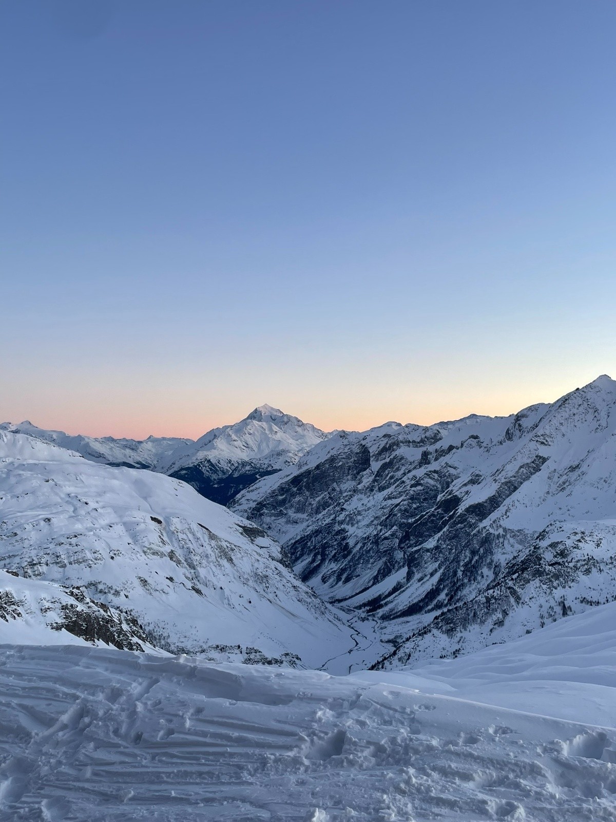 Vue du refuge