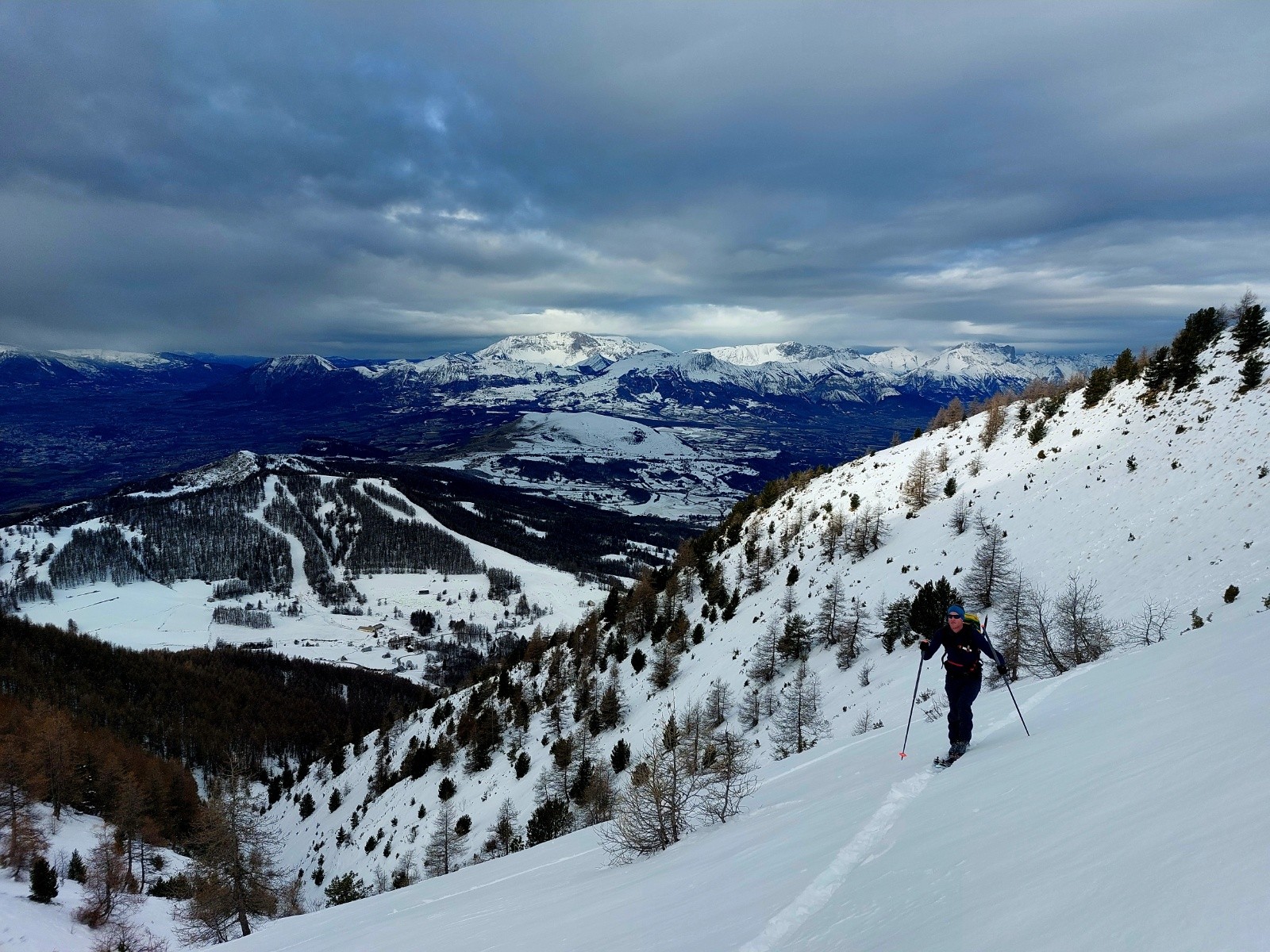 #1 Sortie de la combe ouest de Larche Sortie de la combe ouest de Larche