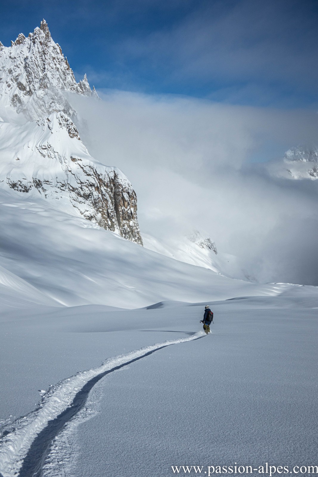 Avant la combe du Requin