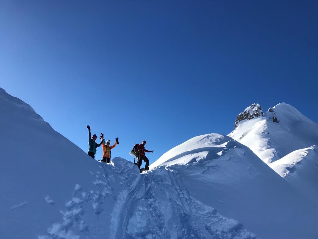 Col du Coin au soleil !