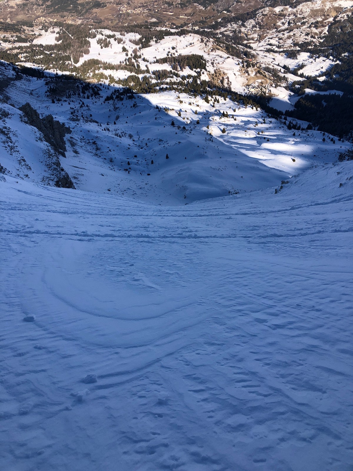 on plonge dans le couloir 