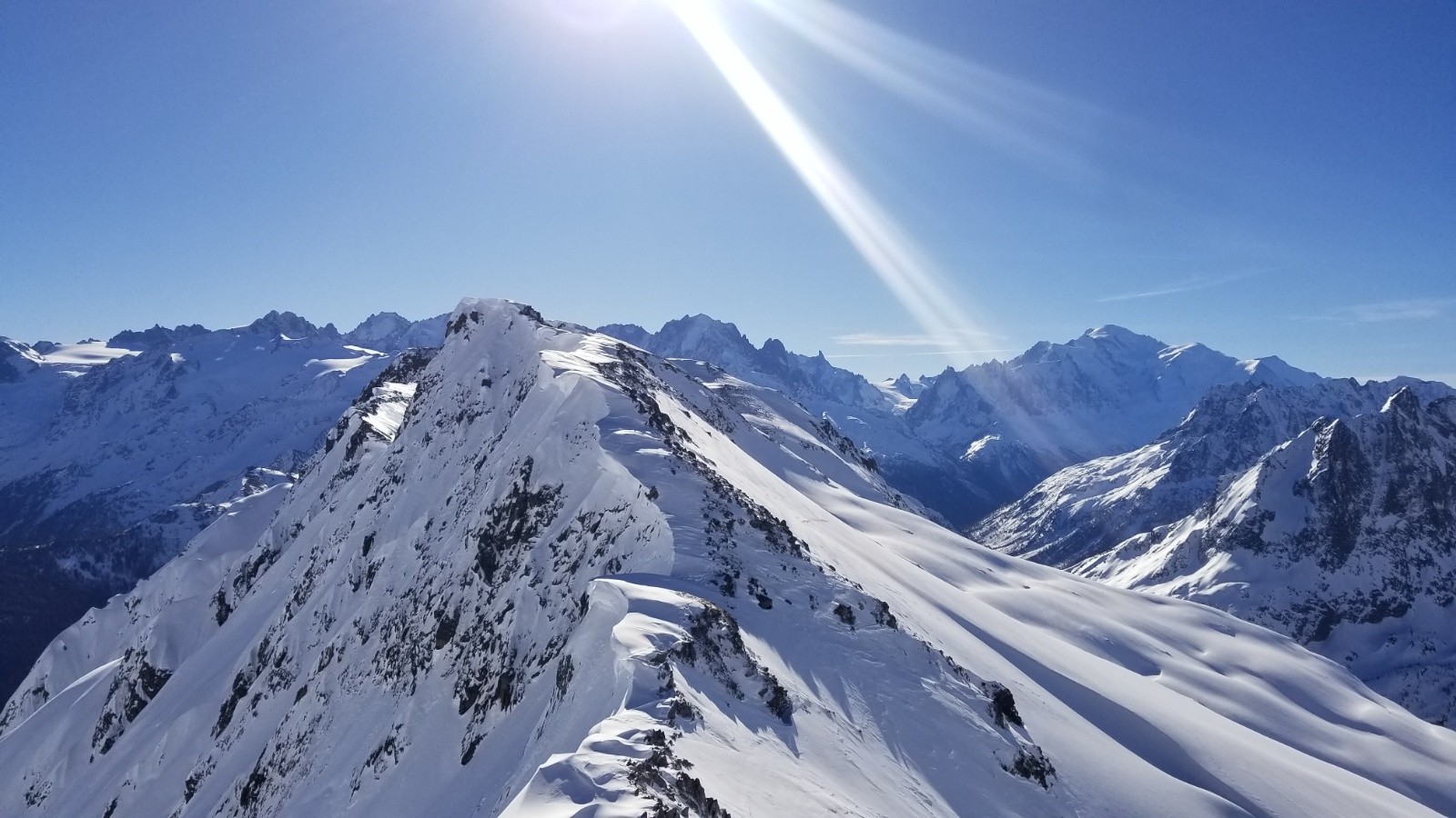 Vu depuis le Col de Bel Oiseau