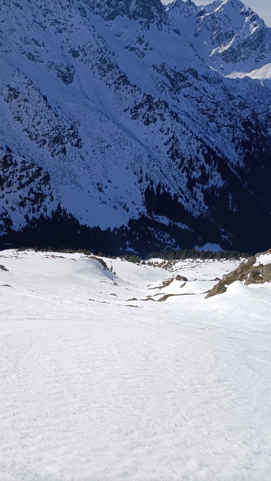 Descente Jas des Lièvres Sud
