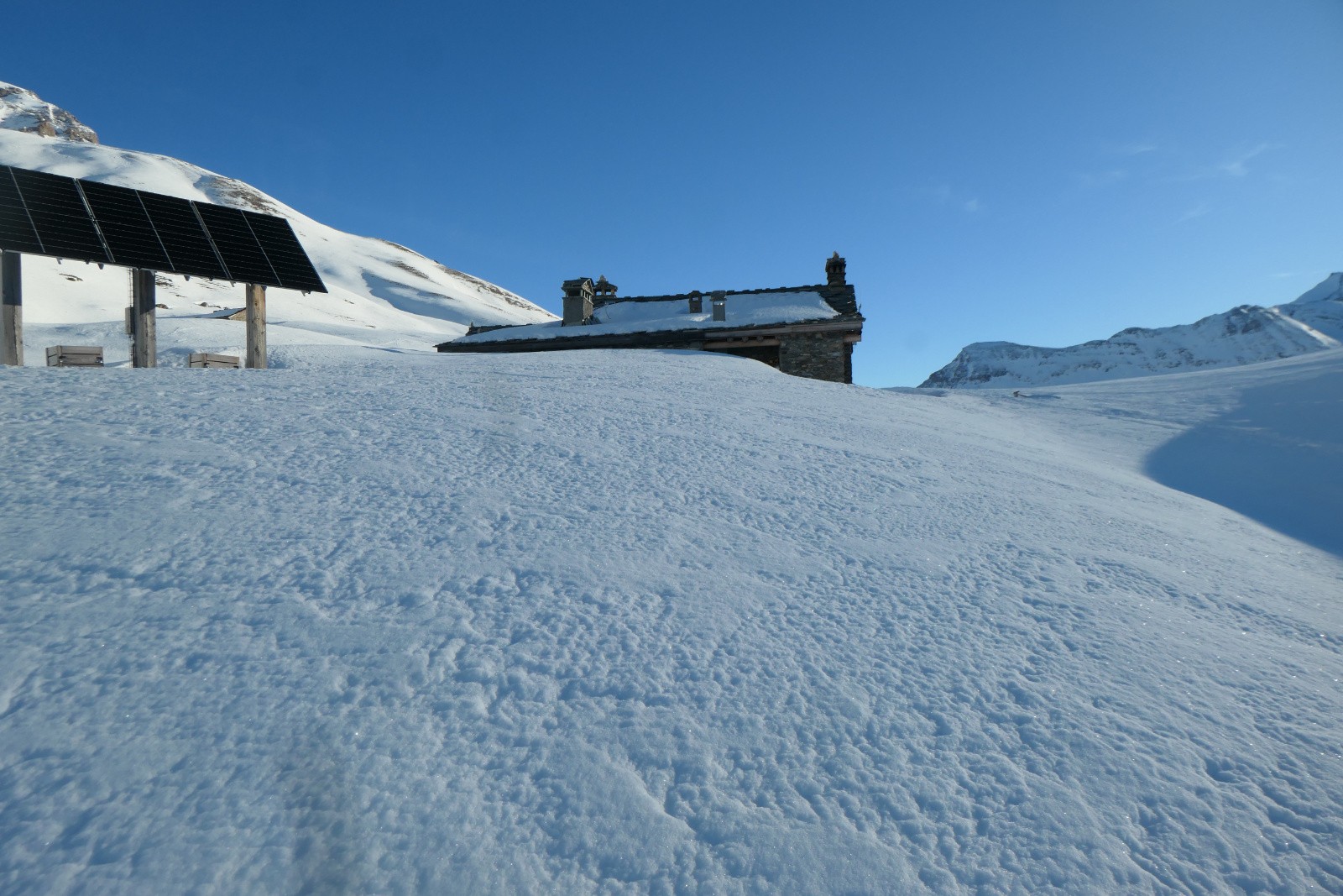 Samedi : Arrivée au refuge 