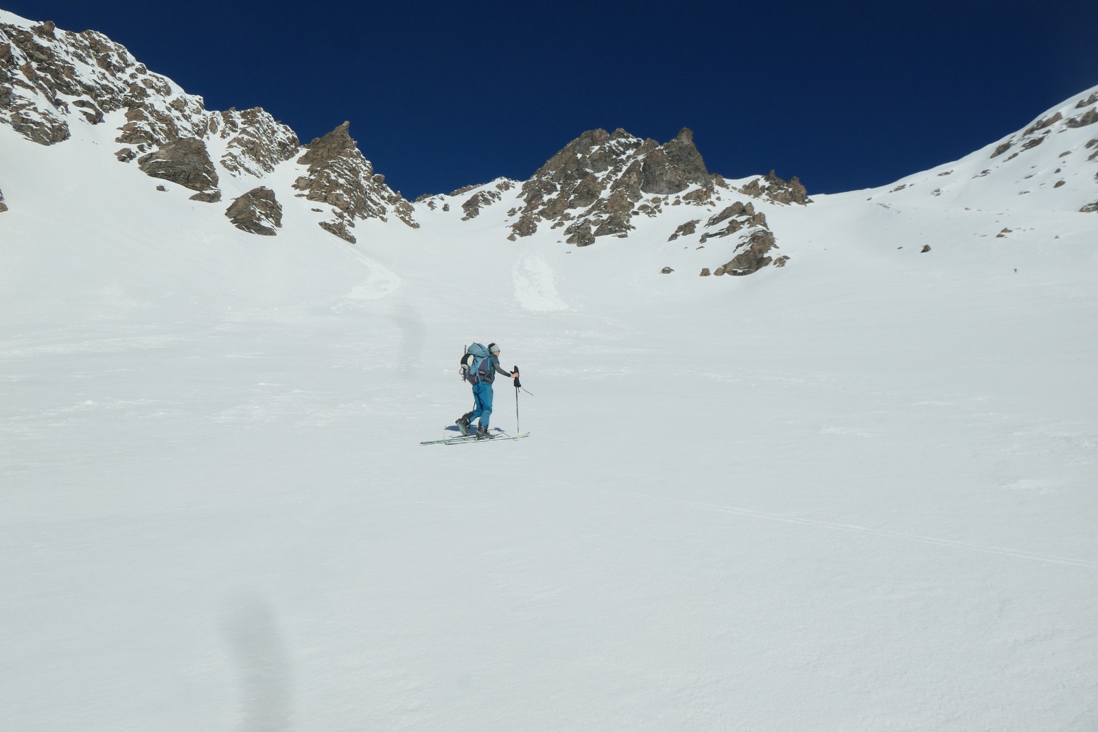 Samedi : En route pour le couloir S de Vallonbrun 