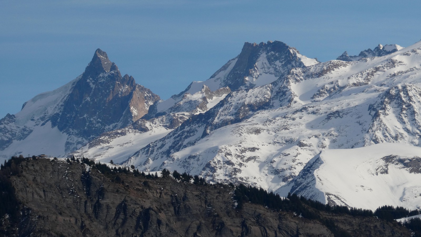 #14 Depuis Oulles, zoom sur la Meije et le Rateau Depuis Oulles, zoom sur la Meije et le Rateau