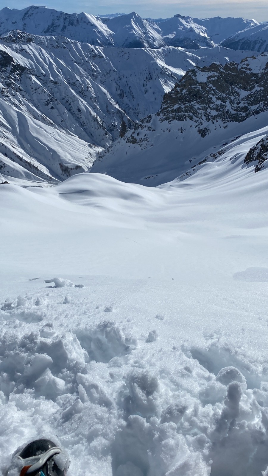 Pause avant la descente