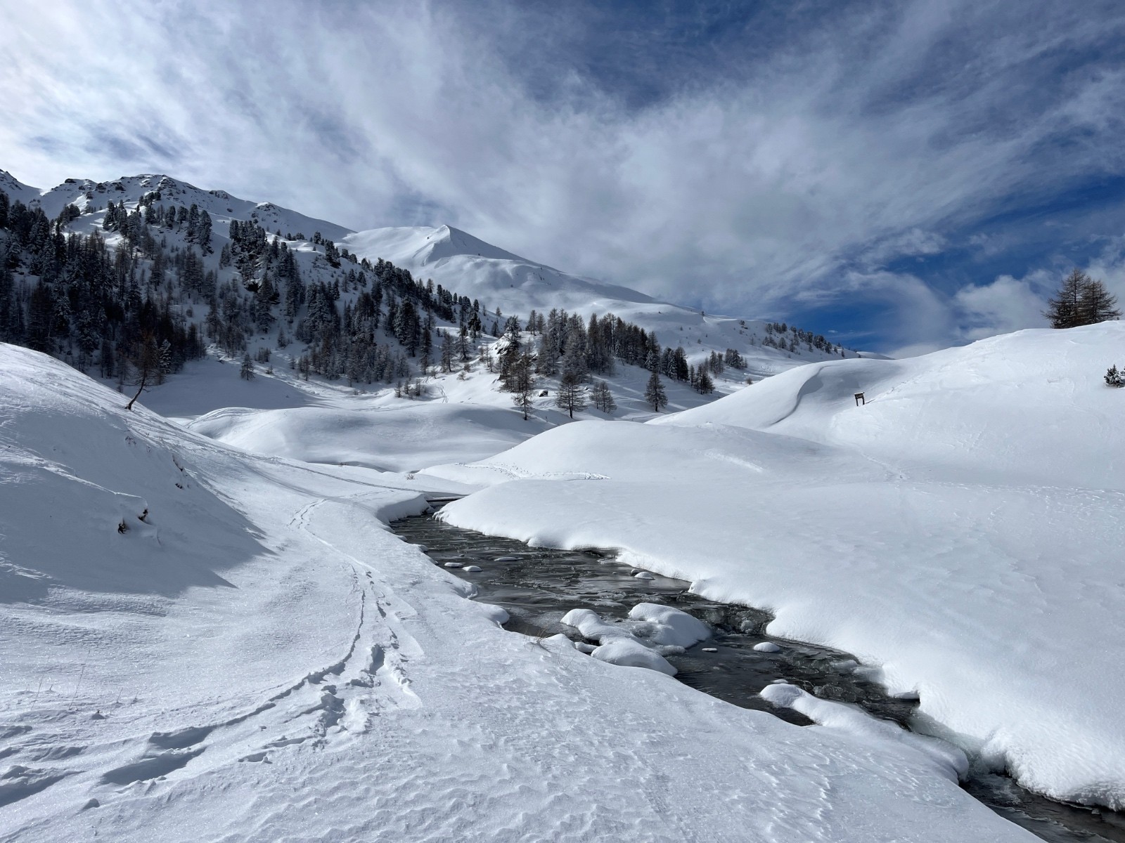 &nbsp;Plus très loin du col Chabaud