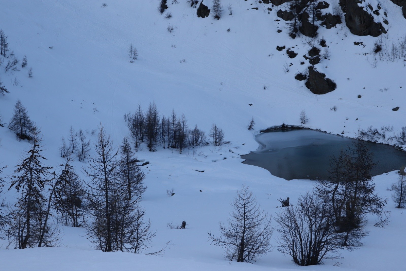 &nbsp;Lac de la Douche.