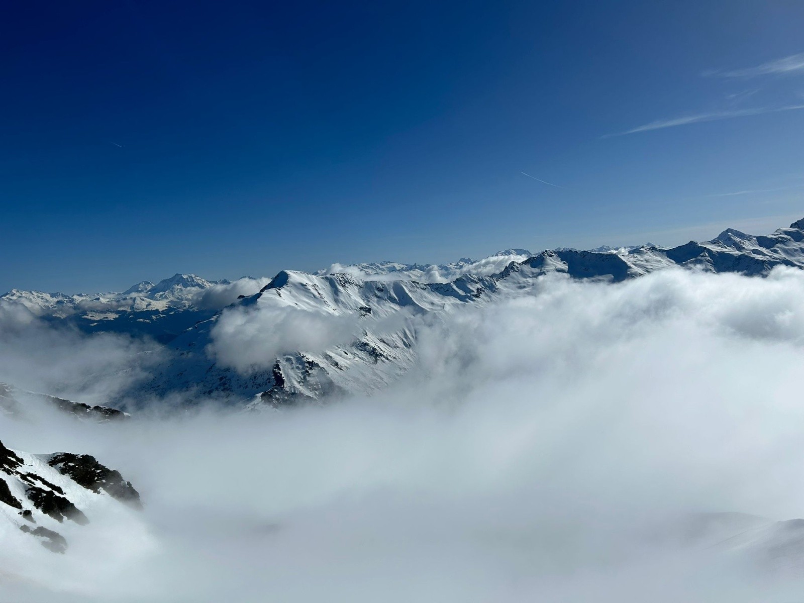 Nuages bien bloqués