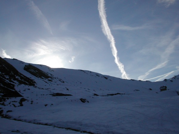 Col Agnel : La neige du col Agnel