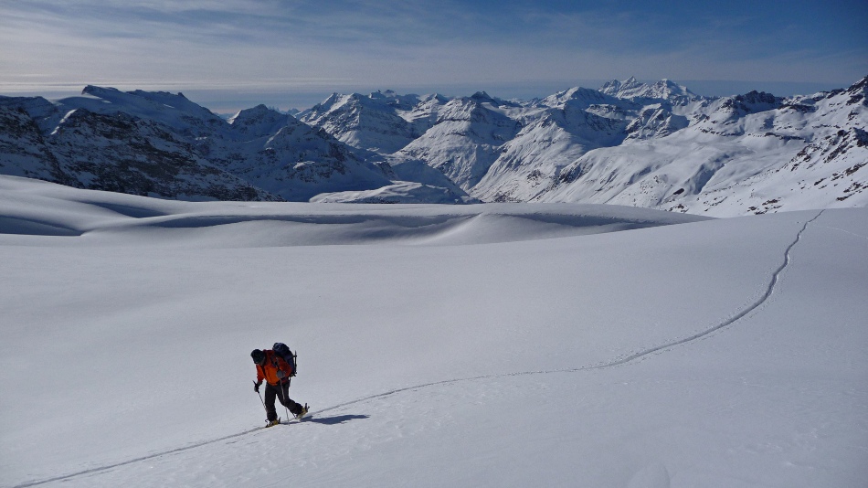 Glacier du Mulinet : Encore des grands espaces