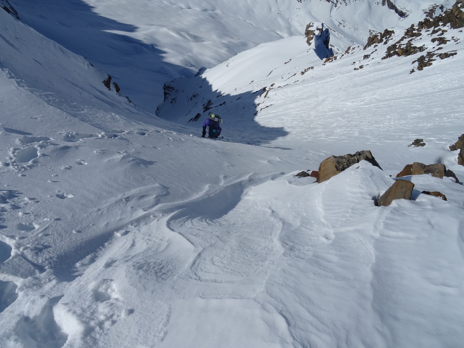 Glad' arrive au sommet