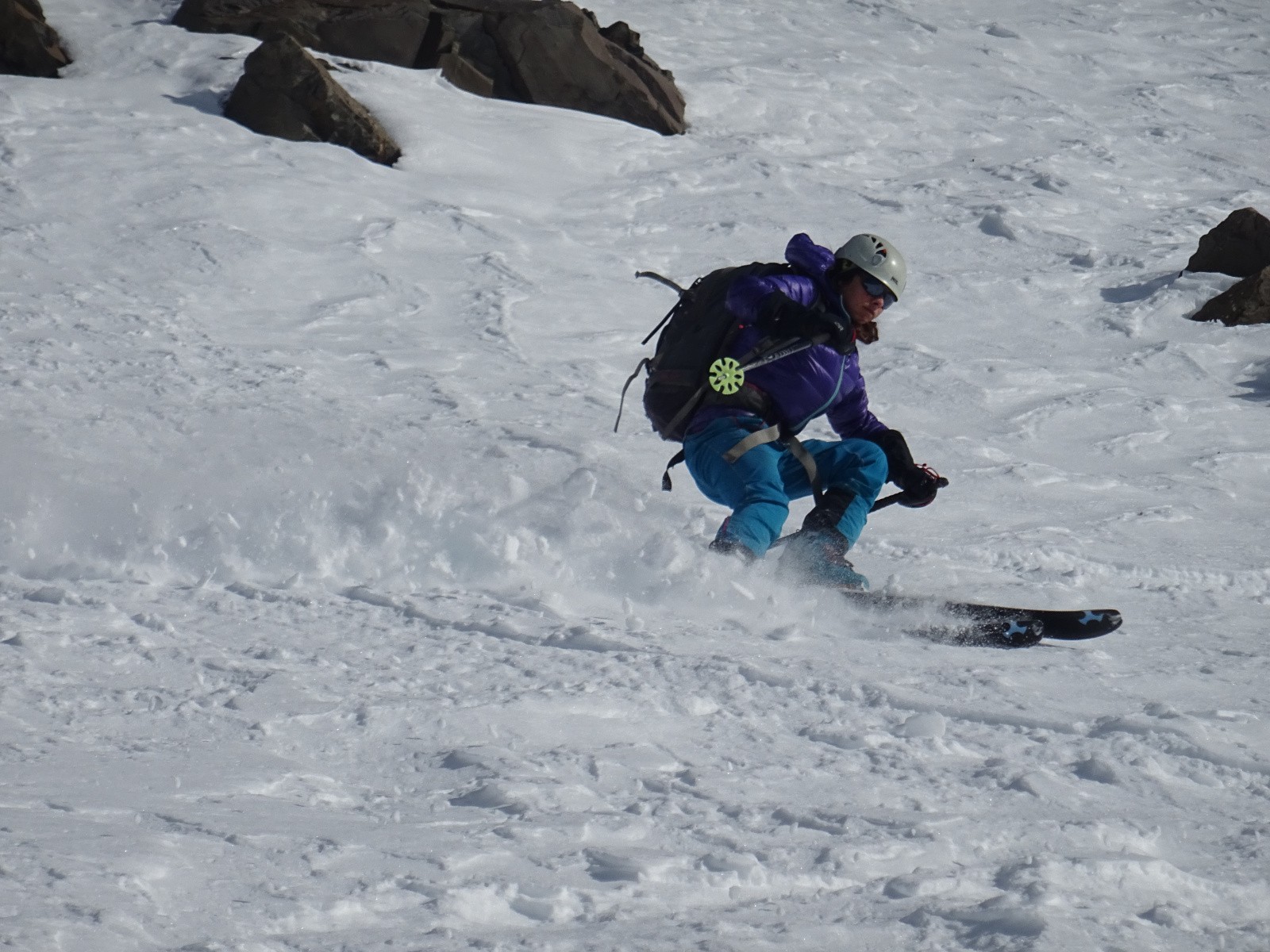 C'est parti pour la descente