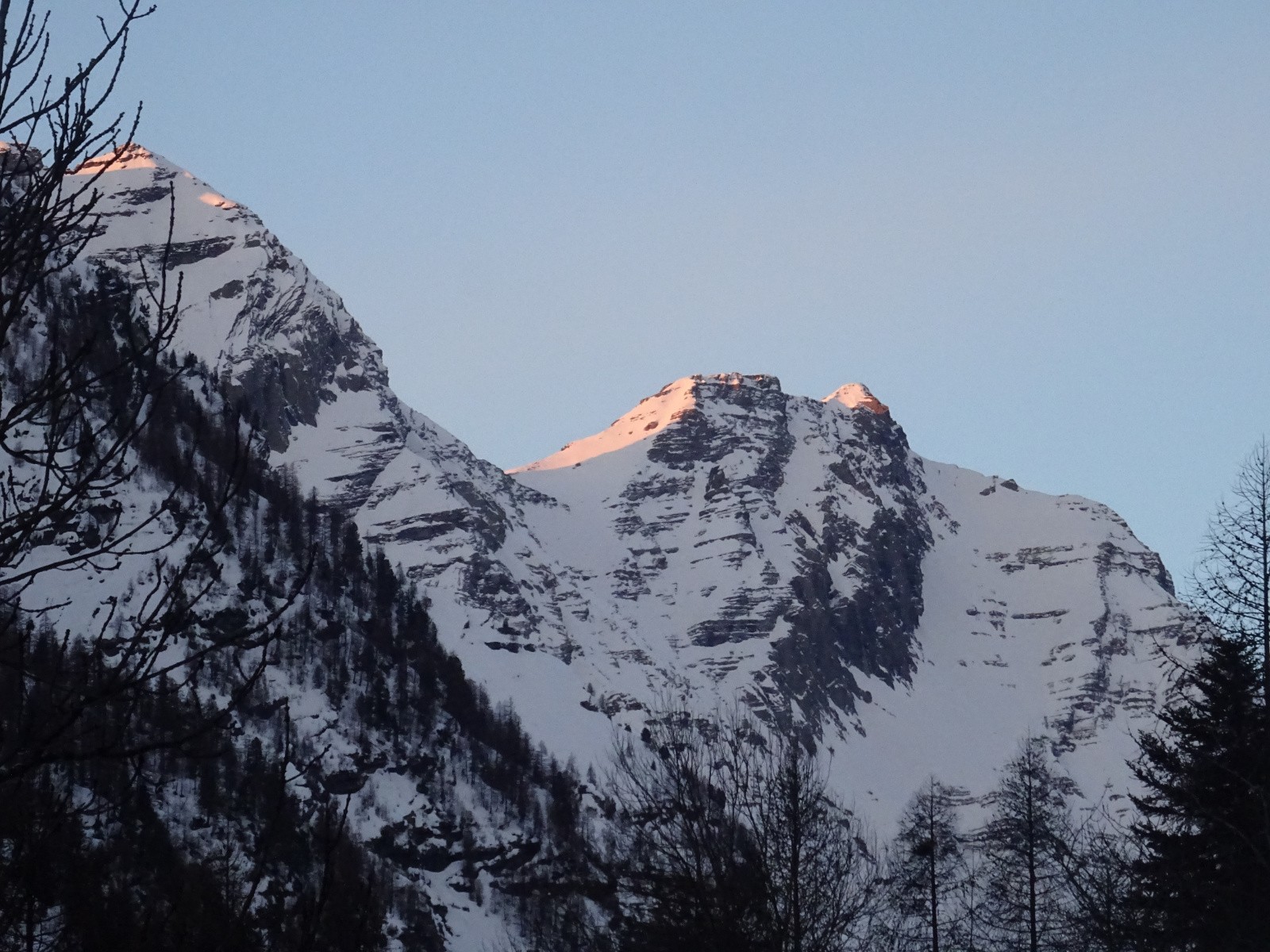 Lever du jour sur la tête de Soulaure