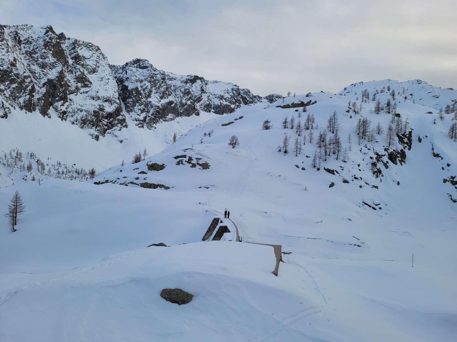 &nbsp;Arrivée au refuge de Valmasque&nbsp;
