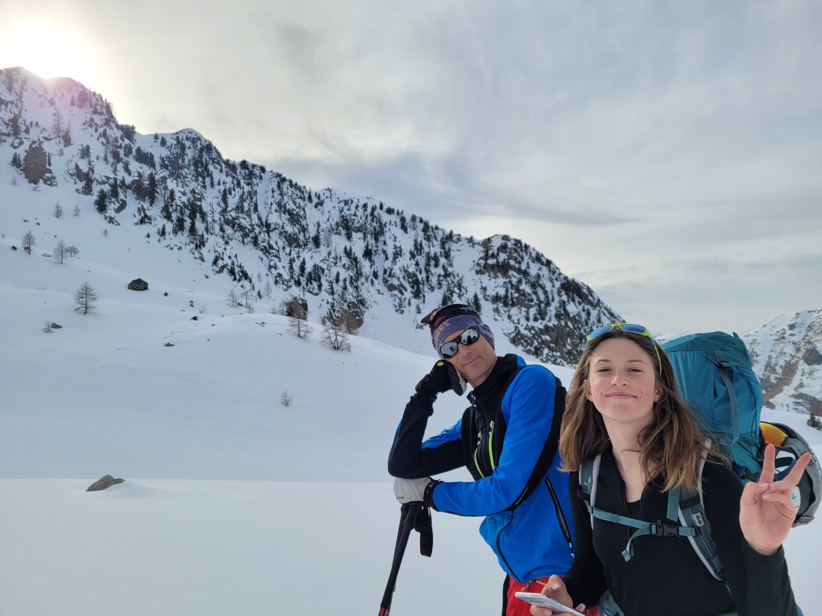 &nbsp;Première montée, en forme !