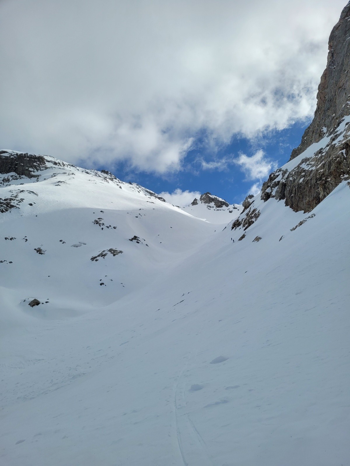 Descente N sous le pas est du clapier&nbsp;