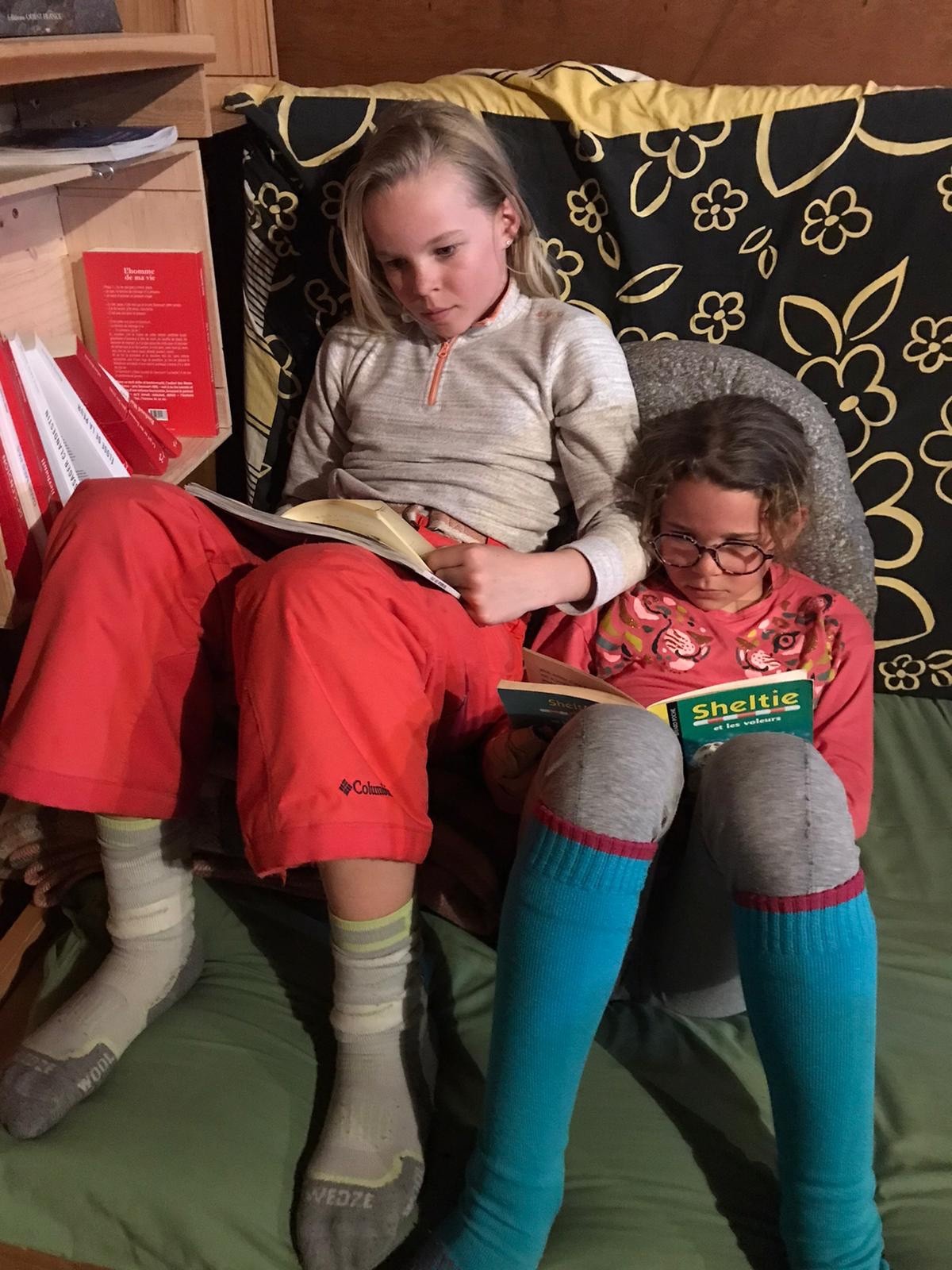 Plein d’occupations au refuge !