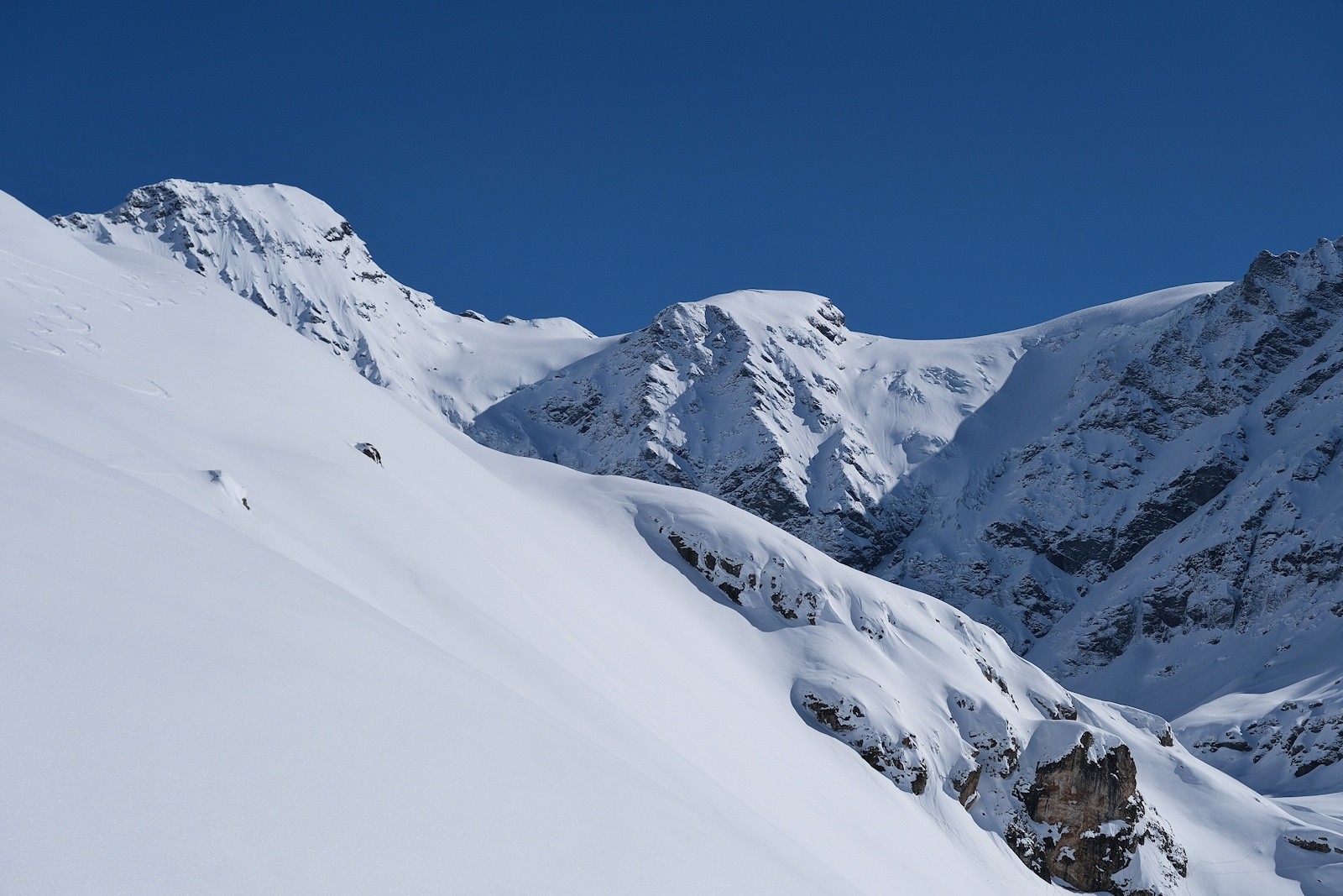 #21 Le glacier supérieur des Balmes. Le glacier supérieur des Balmes.